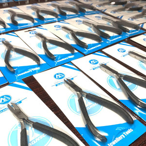 Custom Logo Packaging <b>3</b> Inch <b>Mini</b> Flush Cutter Pliers Stainless Steel Precision Jewelry Wire Cutting Plier OEM - Product Image 3