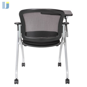 Mesh Training <b>Chair</b> with <b>Folding</b> function and writing tablet for conference use - Product Image 4