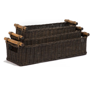 Functional rattan <b>basket</b> for fruits & <b>toys</b> natural fiber <b>storage</b> <b>baskets</b> bedroom kitchen containers - Product Image 5