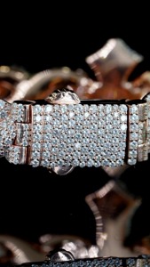 Custom Cross VVS Moissanite Cuban <b>Bracelet</b> Classic Style Iced Rose Gold Plated 925 Sterling <b>Silver</b> Lab Grown Diamond IGI <b>Bangles</b> - Product Image 4