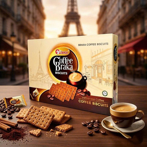 Coffee <b>Biscuit</b> Crackers 360g Crispy Snack Best Price ODM Vietnam Manufacturer - Product Image 1