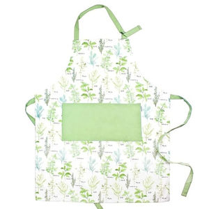 Tablier de barbecue en coton polyester imperméable pour femmes et hommes avec poches Utilisation de chef de cuisine professionnelle - Product Image 3