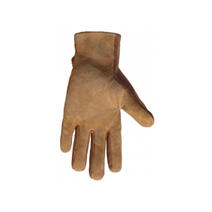 <b>Leather</b> <b>Garden</b> <b>Gloves</b> Working Planting Pruning Yard Care Full Finger Anti-Slip Hook Loop Closure Custom Logo Private Label OEM - Product Image 5