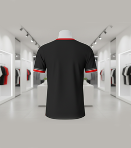 T-shirt personnalisé en sublimation, manches courtes, col rond, 100% polyester, uni, 180 grammes, tricoté, écologique, pour impression de logo - Product Image 3