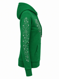 Women's 2026 <b>Rhinestone</b> Hoodie Casual Hooded Sweatshirt Lightweight Long Sleeve <b>Jacket</b> Soft Comfortable Everyday - Product Image 5