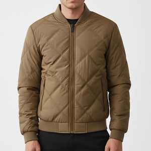 Chaqueta Cortavientos de Lona con Capucha para Hombre, Diseño Personalizado, Invierno, Estilo Urbano, Ecológica, Ligera, con Logotipo Frontal - Product Image 4