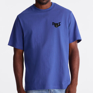 Camiseta de Manga Corta para Hombre con Logotipo Personalizado, 100% Algodón, Cuello Redondo, Color Sólido, Informal, Fabricante de Camisetas para Hombre, Marca Privada OEM ODM USA - Product Image 1