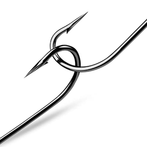 Anzuelos Circulares de Acero con Alto Contenido de Carbono para Pesca de Lubina, Trucha y Carpa en Agua Salada, Uso en Ríos y Lagos - Product Image 2