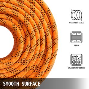 Corda di Trazione in Poliestere 7/16'' X 200', Resistenza alla Rottura 8400 libbre, per Sollevamento e Non per Arrampicata su Roccia o Alpinismo - Product Image 5