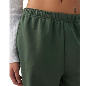 Pantalones Deportivos de Felpa para Mujer, Cintura Alta, Logotipo Personalizado, Mezcla de Algodón, Estilo Holgado, Casuales, para Gimnasio, Venta al Por Mayor, OEM - Product Image 5