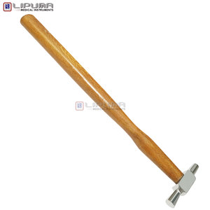 ค้อนปลายแหลมและค้อนหน้าแบน Niethammer Spitz Natur Hammer ด้ามไม้ สำหรับงานทันตกรรมในห้องปฏิบัติการทันตกรรม - Product Image 4