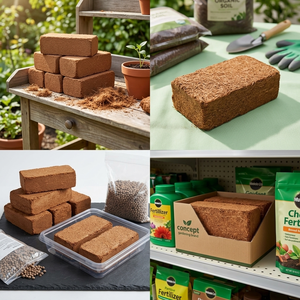 Cocopeat Briquette Exporter to Europe - 650g Batch Tested Coco Peat Eu Importers Indian Supplier - Product Image 3