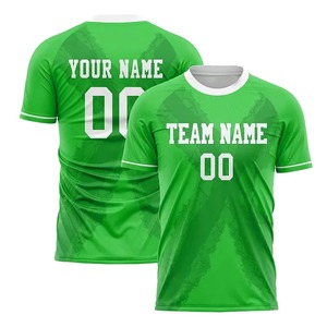 Best Price Lightweight Short Sleeve Soccer Jerseys Adults Personalized Automated Cutting 100% Polyester Breathable Waterproof - Product Image 5