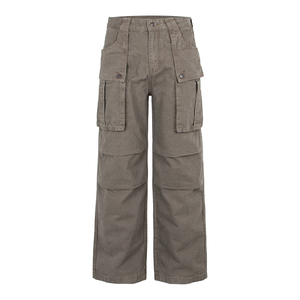 Wholesale Men's <b>Tactical</b> Cargo <b>Pants</b> Canvas <b>Waterproof</b> Quick Dry Breathable Eco-Friendly Casual Straight Customized High Quality - Product Image 5