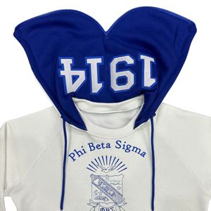 เสื้อฮู้ด Phi Beta Sigma สำหรับผู้ชาย ทรงพอดีตัว ผ้าพรีเมียม เสื้อผ้าสำหรับชมรมกรีก สวมใส่สบายในชีวิตประจำวัน - Product Image 3