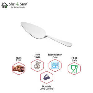 ที่ตักเค้กและอุปกรณ์ทำขนมสแตนเลส Jasmine น้ำหนัก 110 กรัม ผลิตในอินเดีย (ติดตามการจัดส่งผ่าน Shopify) - Product Image 1