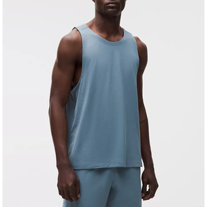 Bodybuilding Knitted <b>Stringer</b> Tank Top Men Mesh Gym Sleeveless T-shirt Fitness <b>Vest</b> Singlets Sportswear Workout Quick Dry - Product Image 6