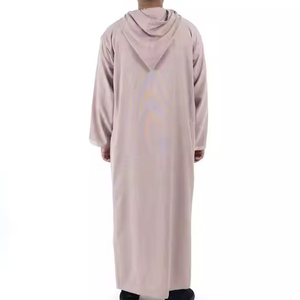Men's Premium Quality Jubba New Casual Style Arabic Wear Breathable <b>Islamic</b> <b>Clothing</b> Best Selling Long Sleeve Lightweight Quick - Product Image 2
