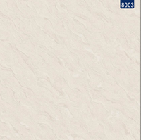 Carreaux de sol en porcelaine vitrifiée polie nano brillante de 8 mm d'épaisseur au design moderne, absorption d'eau <0,5 %, pour appartement 2x2