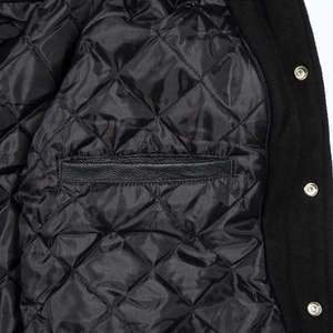 Chaquetas Varsity de Invierno Transpirables para Hombre con Etiqueta Personalizada, Chaqueta Letterman de Lana Moderna para Hombre - Product Image 6