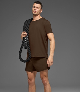 Men's Oversized Heavyweight Cotton T <b>Shirt</b> Custom Logo Plain Blank Fashion Tee - Product Image 4
