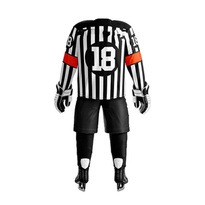Hot Selling Ice Hockey Uniform with 100% Polyester Custom Logo Sports Breathable Anti-Bacterial Moisture-Wicking Unisex - Product Image 6