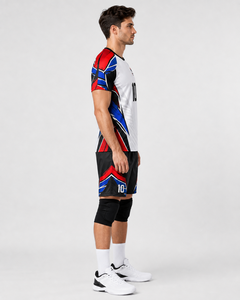 Tenue de volley-ball légère, tissu respirant à séchage rapide, construction flexible, uniforme de volley-ball personnalisé, vêtements de match - Product Image 5