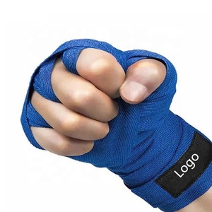 Bandages de boxe et de taekwondo GAF compétitifs, absorbants la transpiration, bandes de maintien pour les mains, demi-gants en coton - Product Image 2