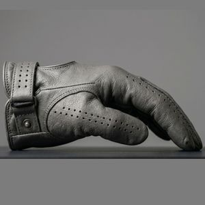 Guantes de Conducción de Invierno de Última Moda, Guantes de Motocicleta de Cuero Impermeables y Cálidos con Función de Pantalla Táctil Pakistan - Product Image 3