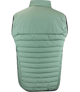 Chaleco Acolchado Reversible Personalizado para Exteriores, Resistente al Viento, con Bolsillo Frontal Tipo Canguro, Exterior de Poliéster, Ropa de Invierno para Hombre - Product Image 4