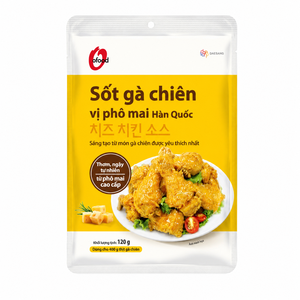 Salsa Coreana para Pollo Frito O'Food 120g |   Sabor cremoso a queso, rico y sabroso |   Salsa de Pollo Crujiente Lista para Usar |   Venta al por mayor - Product Image 2