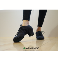 Chaussures de danse latine pour femmes en stock, en toile légère et respirante, à lacets, semelle fendue, talon de 2 pouces, chaussures de danse de salon, doublure en coton