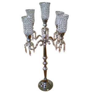 Support de bougie décoratif moderne nordique en métal de luxe fait main pour mariages et événements, style candélabre - Product Image 5