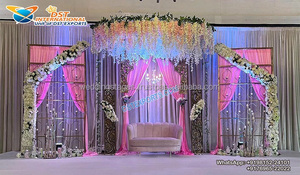 ฉากหลังงานแต่งงานโลหะสวยงาม ผนังเทียนตกแต่งงานแต่งงาน แผงฉากหลังงานแต่งงานขายส่ง ฉากหลังงานแต่งงานคอนเนคติวัต - Product Image 4