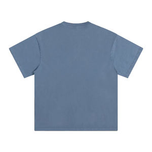 T-shirts pour hommes à grammage lourd 230 g/m², coupe épaules tombantes, vierges, avec logo personnalisé, finition Snow Wash, Acid Wash et PP SPRAY Washed - Product Image 6