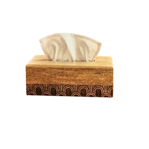 Wooden <b>Tissue</b> Box Cover Handcrafted Decorative <b>Tissue</b> Holder for Bathroom Living Room Office Rustic Wooden <b>Tissue</b> Box Case - Product Image 1