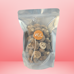 Freeze-Dried <b>Cultivated</b> Raw Shiitake Mushroom FD Whole Slices | Natural Umami Flavor Healthy Vegan Snack Bulk OEM Private Label - Product Image 1