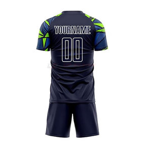 Uniformes de Fútbol Personalizados al por Mayor, Uniformes de Fútbol Transpirables y Cómodos con Sublimación, Uniformes de Fútbol Personalizados para Equipos, OEM de Alta Calidad - Product Image 2