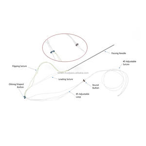 Syndesmose Reparatie Dubbele Knop Systeem Instelbaar Lus Implantaat Voor Sportgeneeskunde Artroscopie Enkelfibula Ligament Letsel - Product Image 1