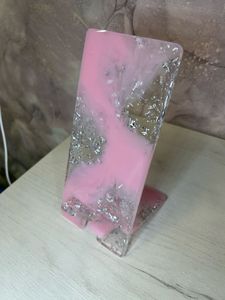 Handmade Epoxy Resin Phone <b>Stand</b> Mobile Holder Desk Phone <b>Stand</b> Modern Decorative Mobile <b>Stand</b> for Office Home Craftera Exports - Product Image 6