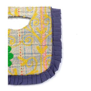 Indian Fashion Bohemian Style Designer Women kantha Clutch Messenger Shoulder Bag Handmade Lightweight Large Travel Daily - Product Image 2