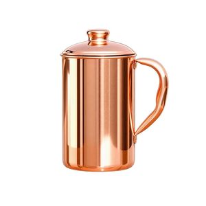 Pichet isotherme à double paroi en cuivre, anti-fuite, réutilisable, grande capacité, portable pour boissons chaudes, design moderne, mariage, maison - Product Image 5