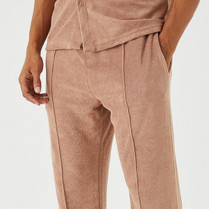 Pantalon homme en coton, coupe ample, séchage rapide, délavé, haute qualité, sur mesure, épais, effet délavé à l'acide - Product Image 5