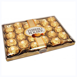 Ferrero Rocher, bombones de chocolate con crema de avellanas y papel dorado, empaquetados individualmente, compra al por mayor - Product Image 3