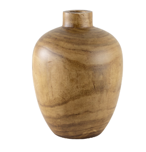 Vase à fleurs en bois rustique, vente chaude, vase à fleurs en bois massif naturel, fait main, personnalisé, en solde - Product Image 1