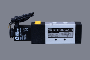 วาล์วนิวแมติก STRONG AIR 5/2 สำหรับเครื่องจ่ายของเหลว 24V DC แรงดันสูง ขนาดกะทัดรัด ควบคุมลม สำหรับอุตสาหกรรมอัตโนมัติ เครื่องจักรโลหะ - Product Image 4
