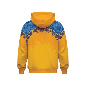 Sudadera con Capucha Amarilla para Mujer, Manga Larga, Tejida, con Estampado, Informal, para Otoño - Product Image 1