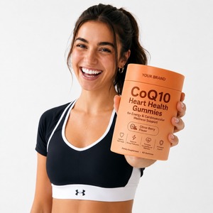 Gummies CoQ10 pour la santé cardiaque, marque privée OEM, pour l'énergie et le soutien du bien-être cardiovasculaire - Product Image 2