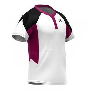 Uniforme de rugby personnalisé avec logo, couleur et taille sur mesure, conçu pour les joueurs professionnels, coupe confortable. - Product Image 3