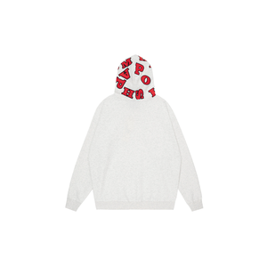 Sudadera con capucha con cremallera al por mayor, con logo personalizado, unisex, de alta calidad, de peso pesado, con cremallera completa y corte cropped, nueva. - Product Image 5